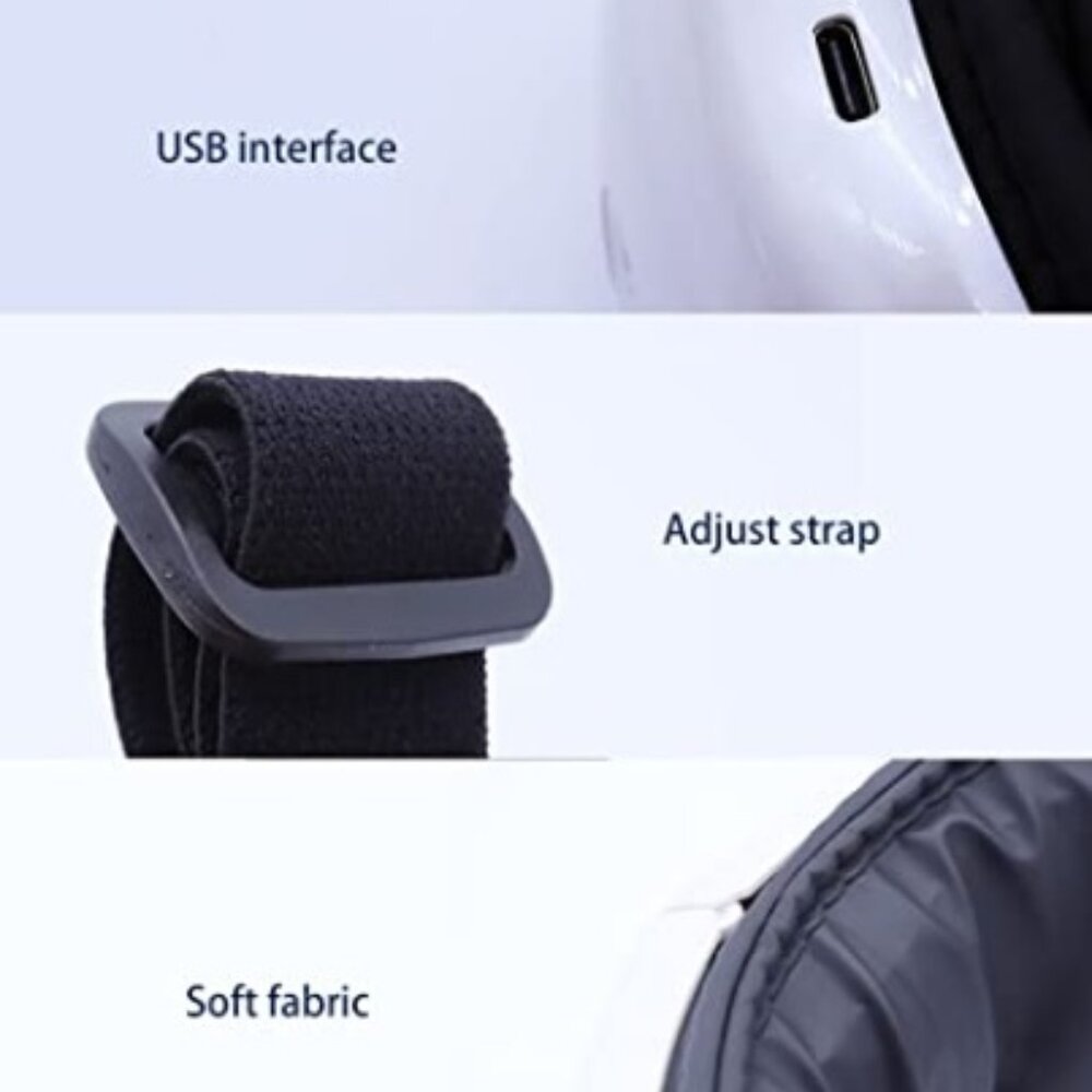 5 modes Eye Massager, Combinations of Air, Heat, Vibration - Picture 11 of 12